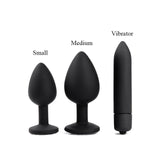 Adult Diary Silicone Anal Plug Jewelry Dildo Vibrator Sex Toys for Woman Prostate Massager Bullet Vibrador Butt Plug For Men Gay