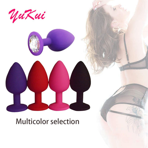 3Size Butt Anal Plug Sex Toys for Women Men Soft Silicone Erotic Massager Stimulator Dildo Vibrator Anal Toys Adult Product Plug